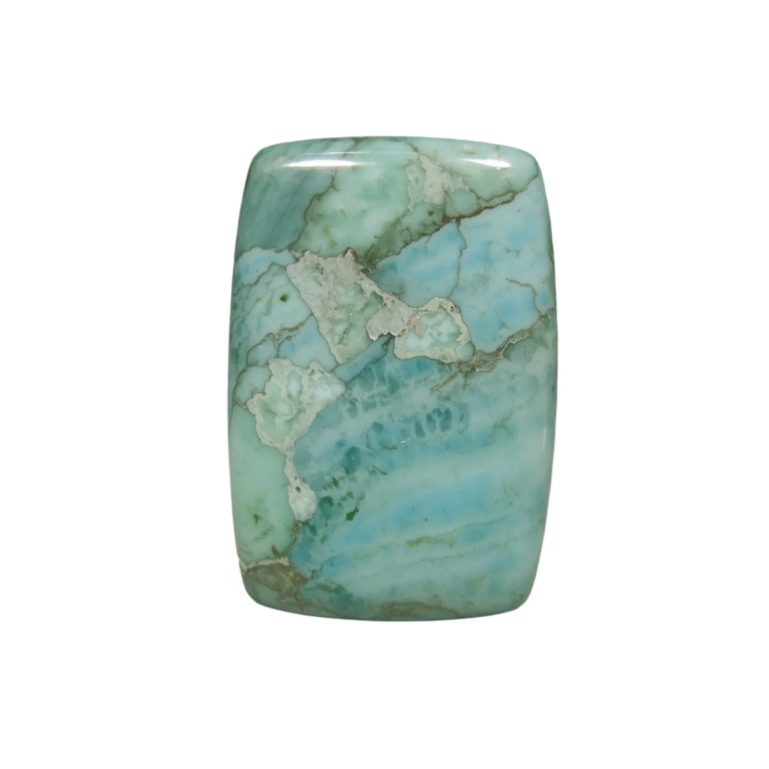 Amazonite 10PC Tiny 4x6 MM Emerald Cabochon Green Genuine semi Precious Loose Gems - Image 2