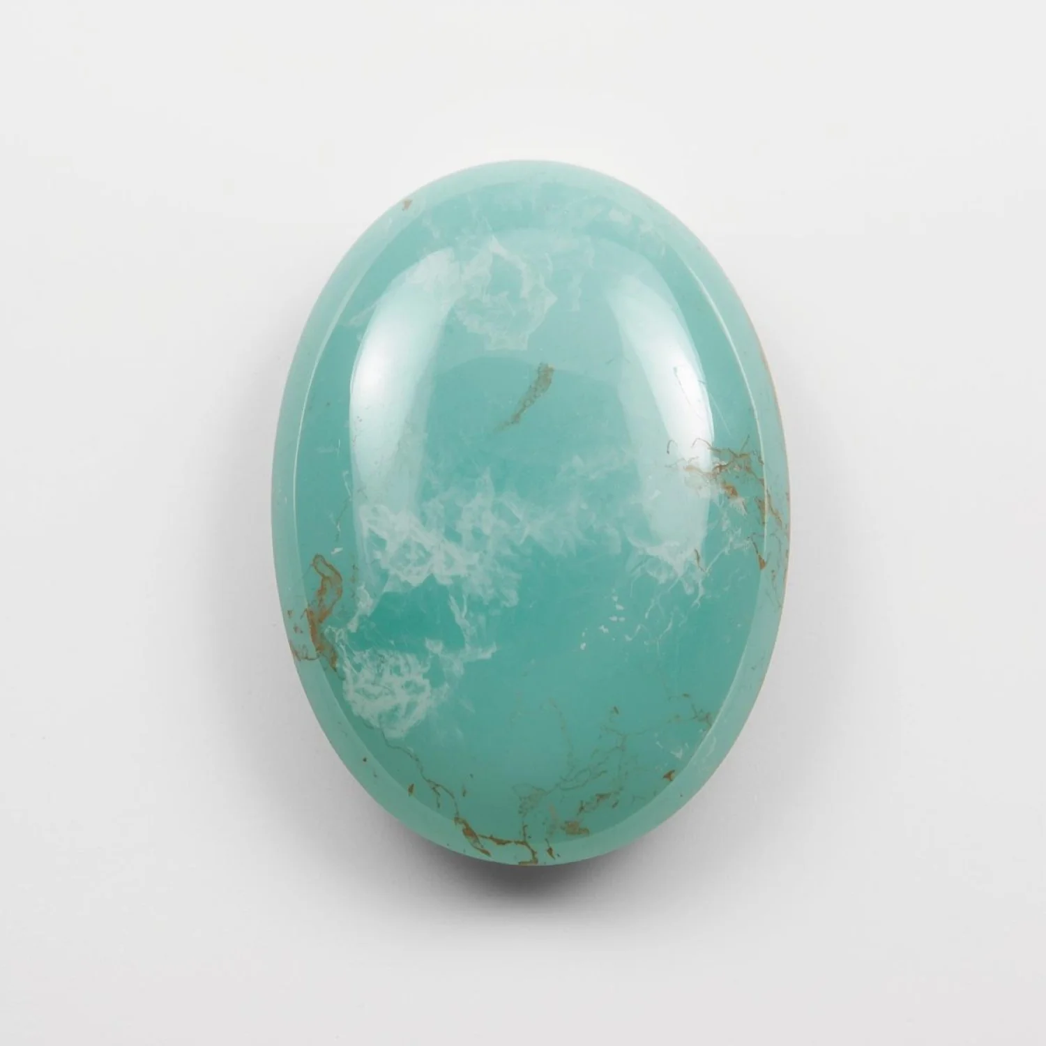 Amazonite 1PC Large 10x12 MM Oval Cabochon Green Luster semi Precious Precious Gemstone