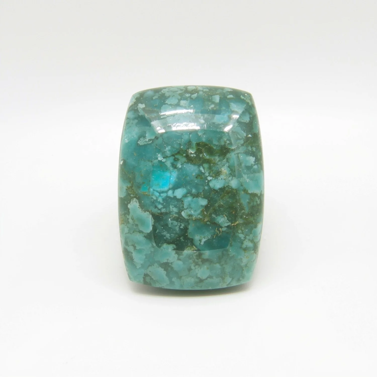 Amazonite 1PC Tiny 5x7 MM Emerald Cabochon Green Superior semi Precious Loose Gemstone - Image 2