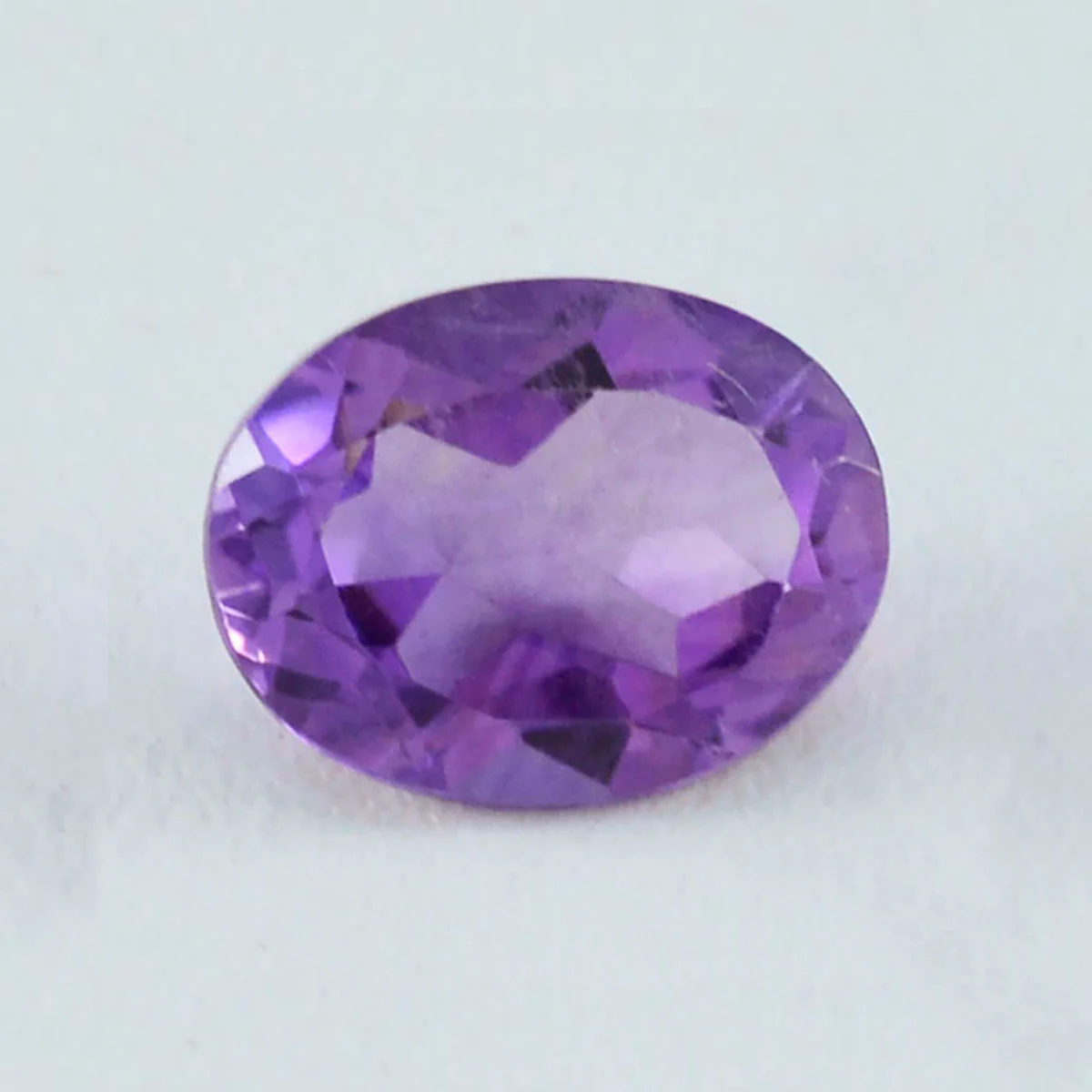 Amethyst 1PC Chunky 13x18 MM Oval Faceted Purple Pure Semi Precious Loose Gems - Image 3