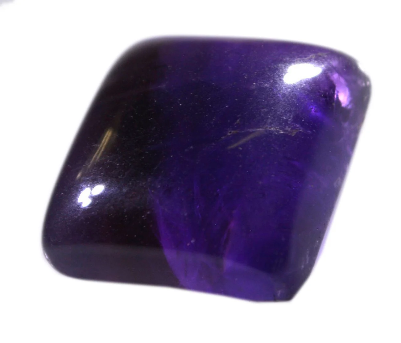 Amethyst 1PC Medium 9x9 MM Square Cabochon Purple Natural semi Precious Loose Gemstone - Image 3