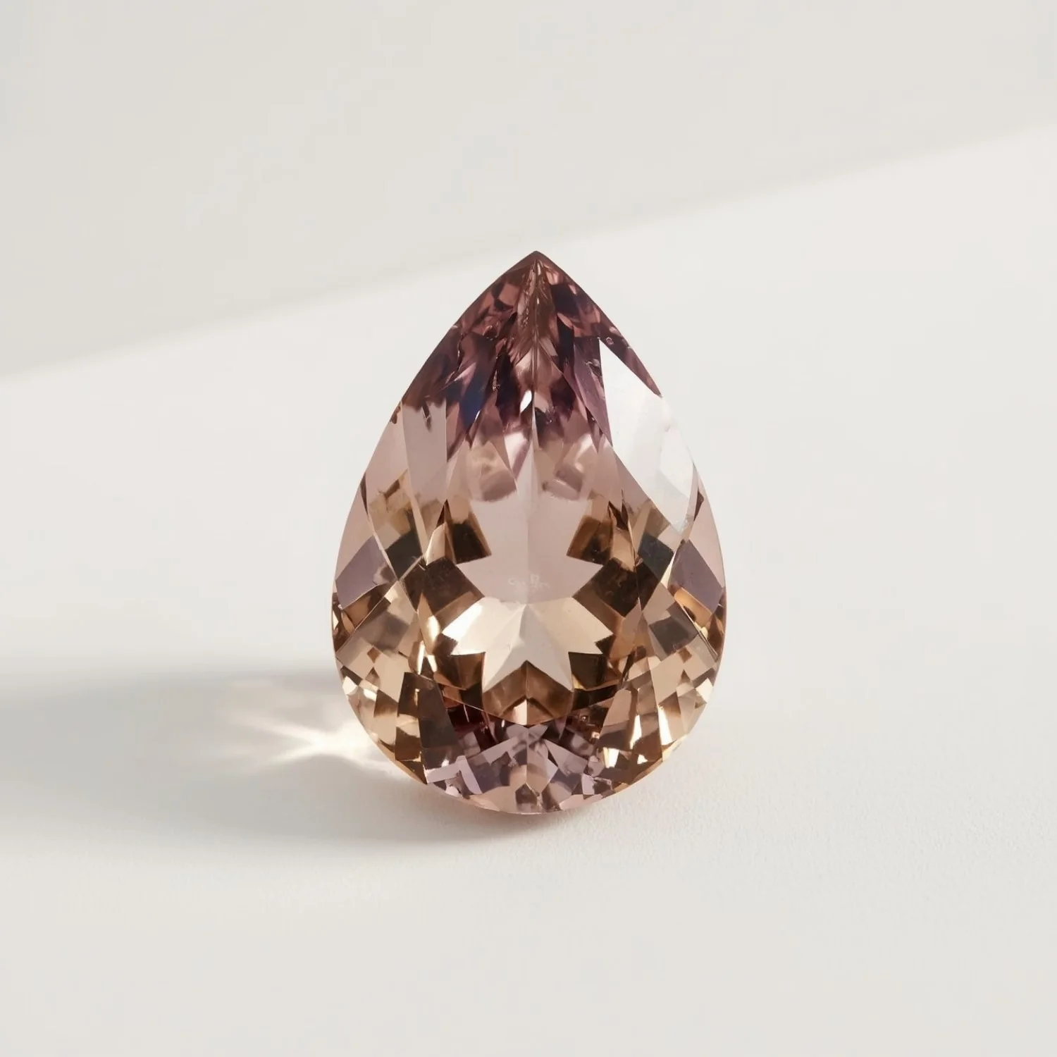 Ametrine 1PC Chunky 15x20 MM Pear Faceted Multicolor Genuine Semi Precious Loose Gemstones - Image 2