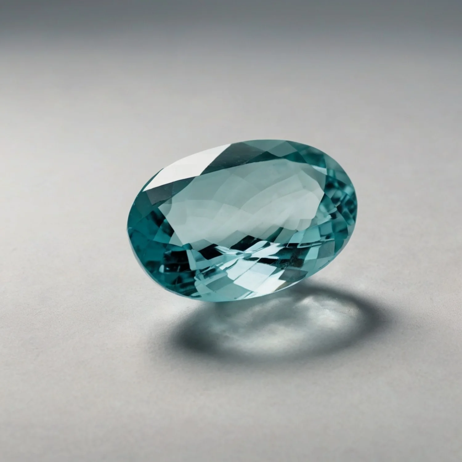 Aquamarine 1PC Tiny 5x7 MM Oval Faceted Blue Splendid Semi Precious Gems - Image 2