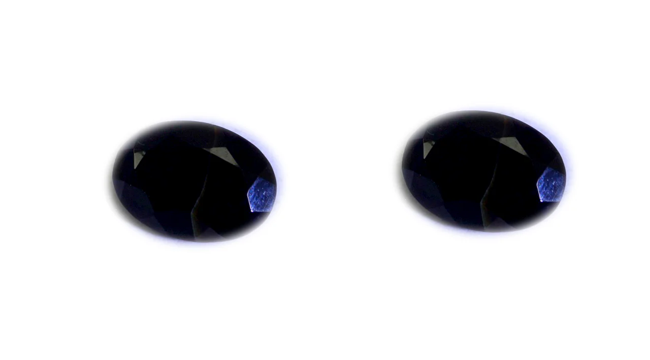 Black Onyx 1PC Chunky 12x16 MM Oval Faceted Black Brilliant Semi Precious Loose Gems - Image 3