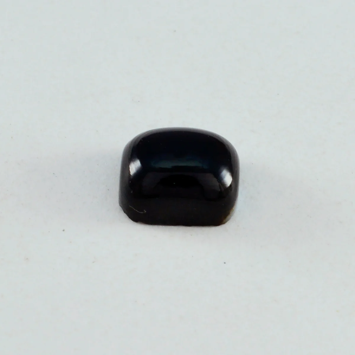 Black Onyx 1PC Small 7x9 MM Emerald Cabochon Black Splendid semi Precious Gems - Image 3