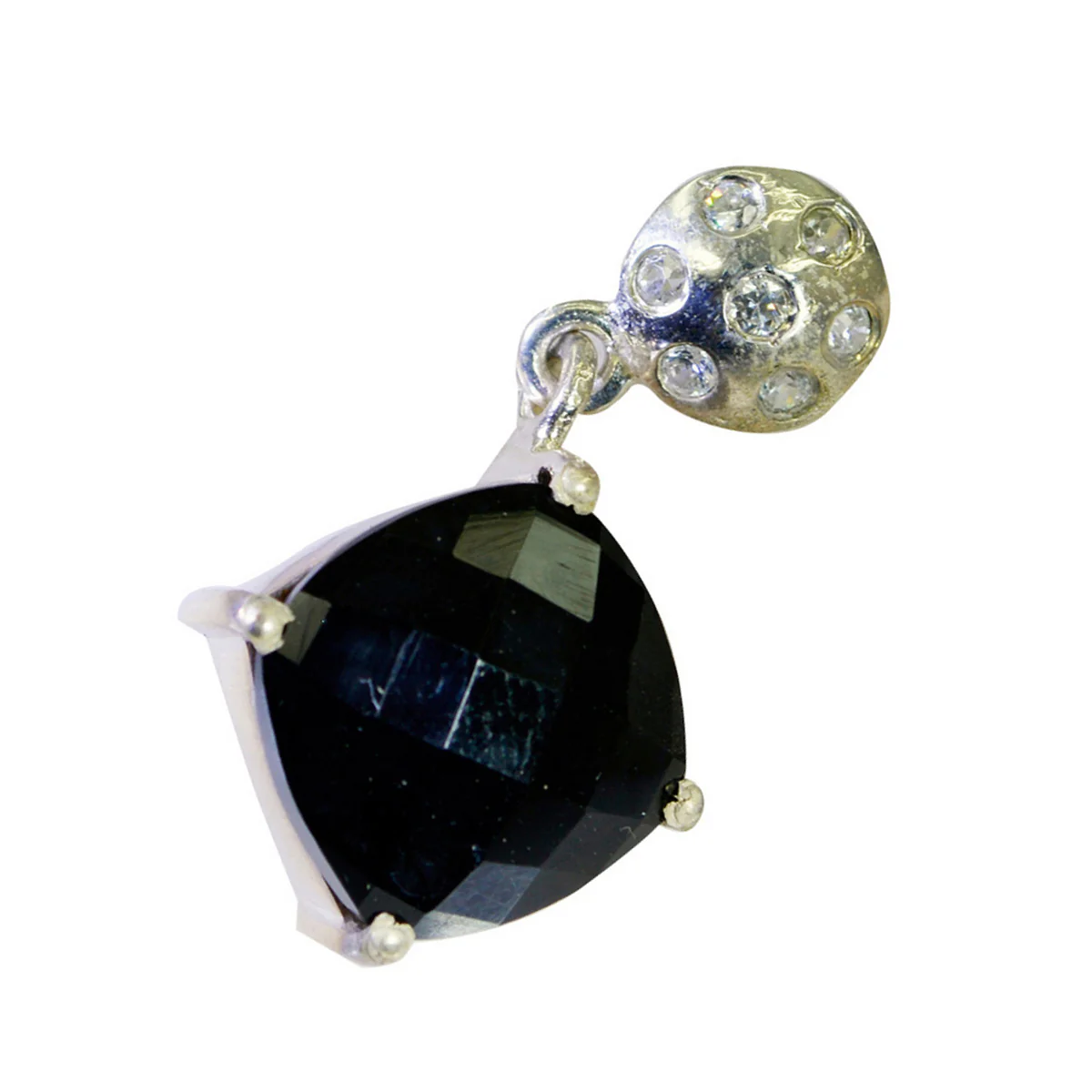 Black Onyx Tiny Australian 92.5 Silver multiple Micaela Cocktail Black Pendant Jewellery - Image 3