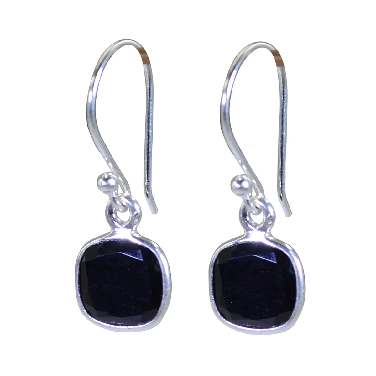 Black Onyx Turkish Josephine multiple Dangle Black 92.5 Silver Earring