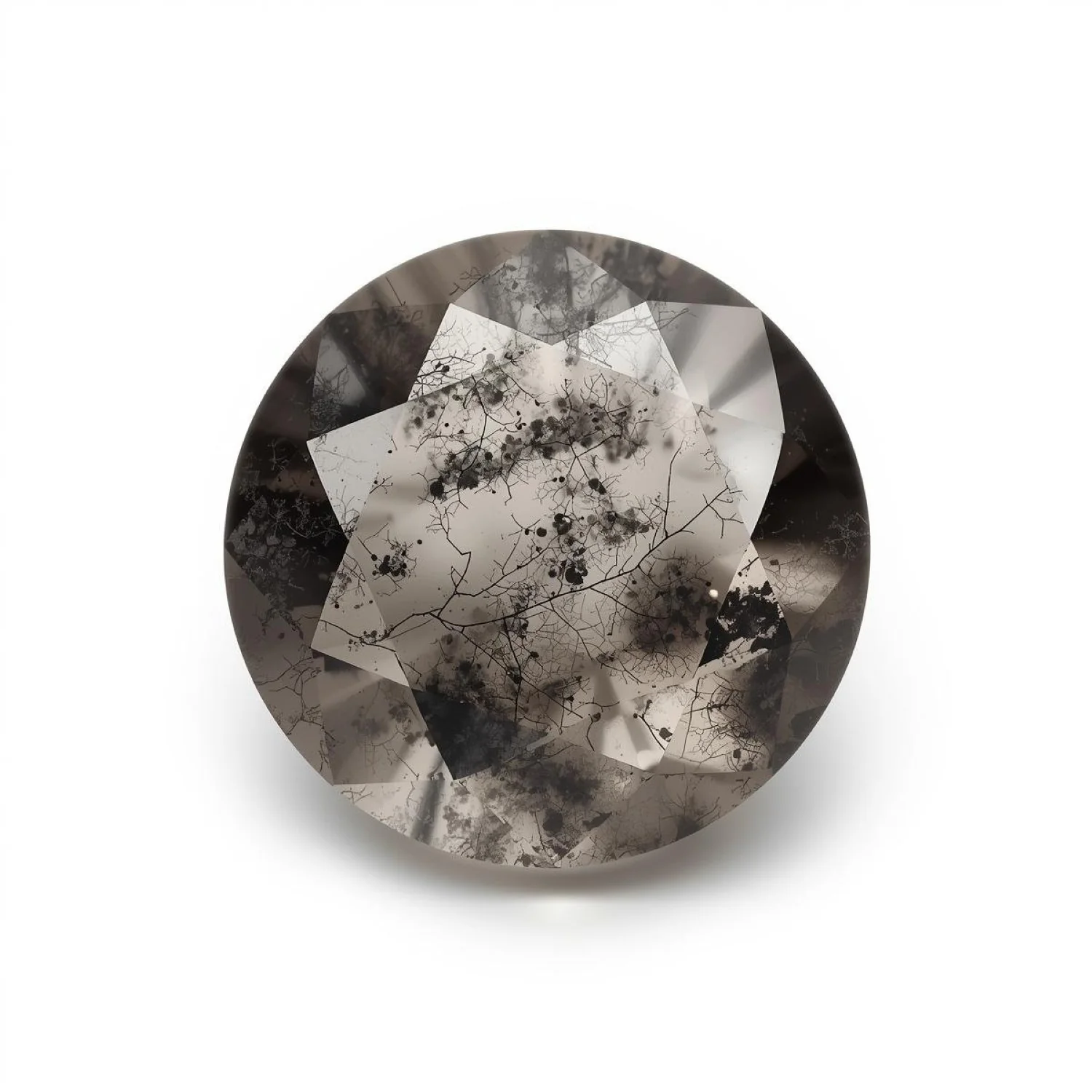 Black Rutile 1PC Chunky 13x13 MM Round Faceted Black Natural Semi Precious Loose Gemstone - Image 2