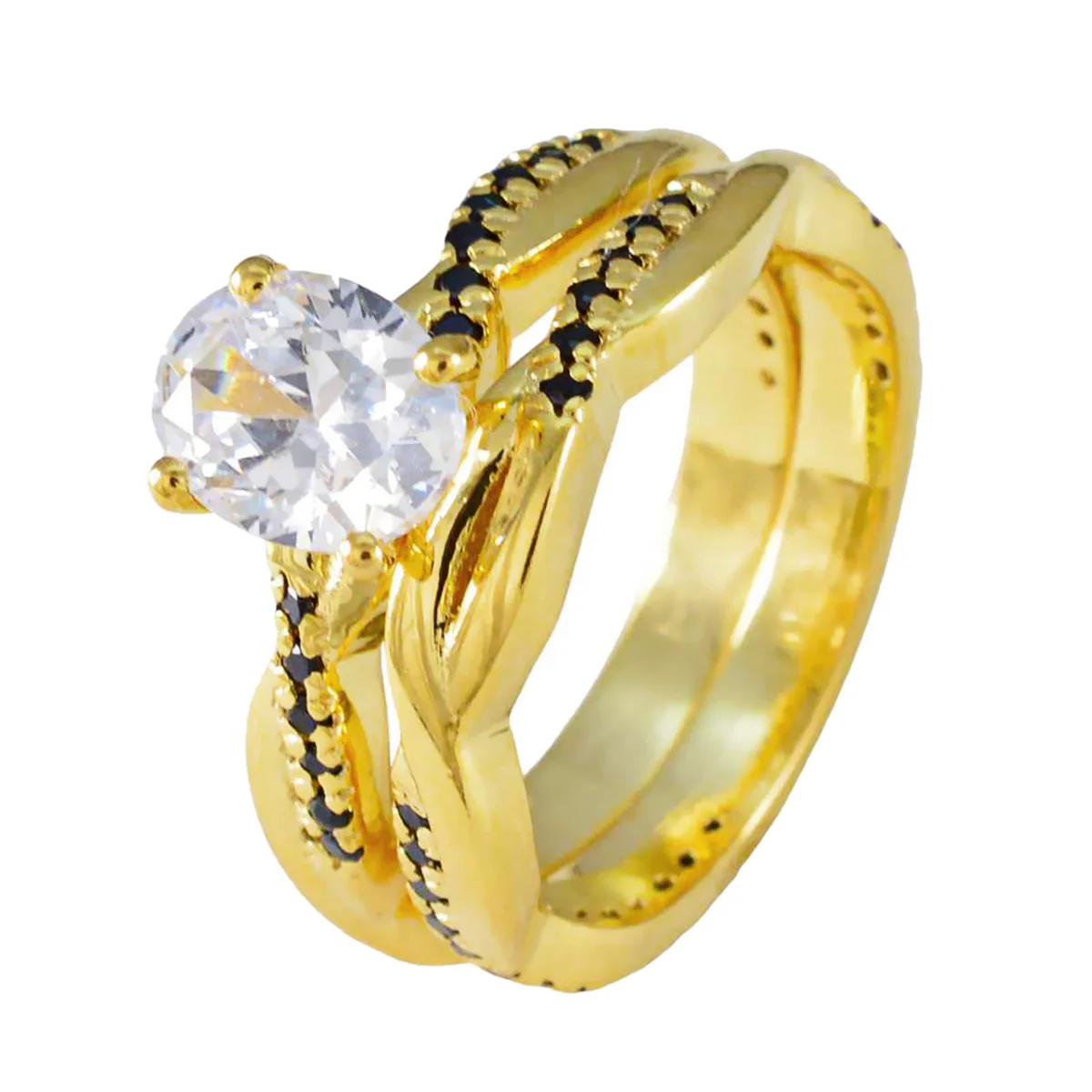 Blue Sapphire CZ Halo Korean 925 Sterling Silver Blue Gemstone Eye-catching valentine Ring Jewelry - Image 2