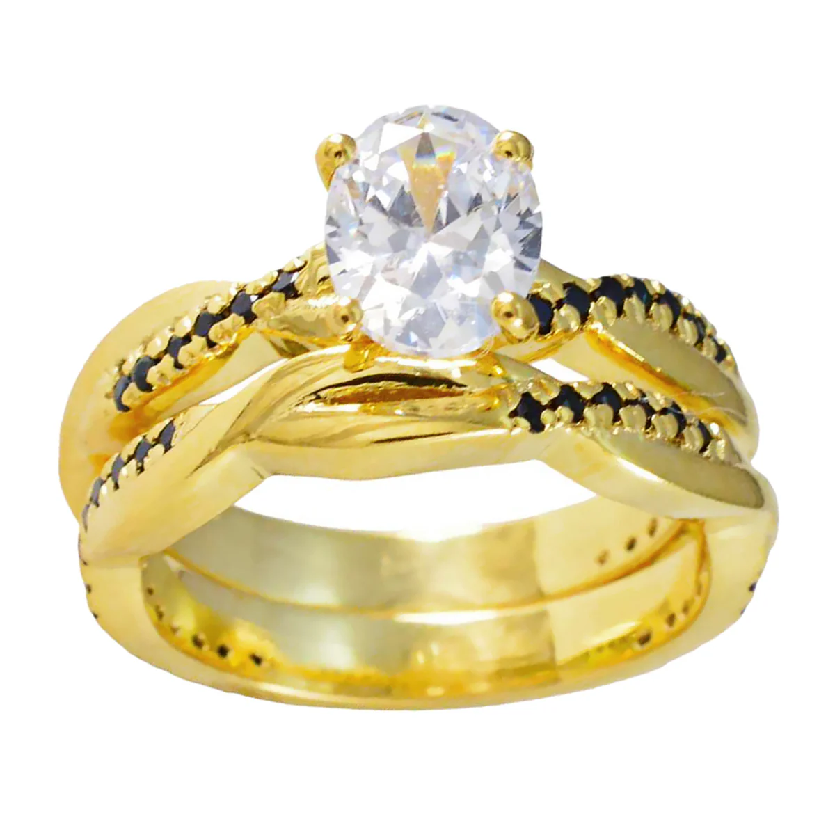 Blue Sapphire CZ Halo Korean 925 Sterling Silver Blue Gemstone Eye-catching valentine Ring Jewelry - Image 3