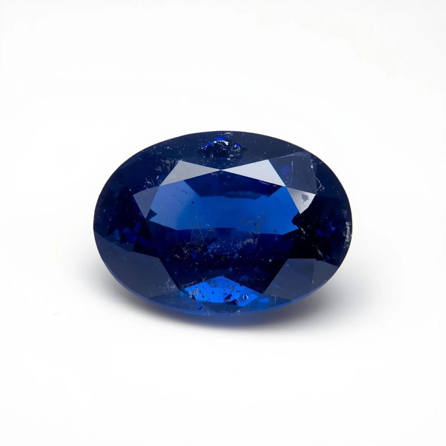 Blue Sapphire (GF) 1PC Tiny 5x7 MM Oval Faceted Blue High-Quality Precious Loose Gemstones - Image 2