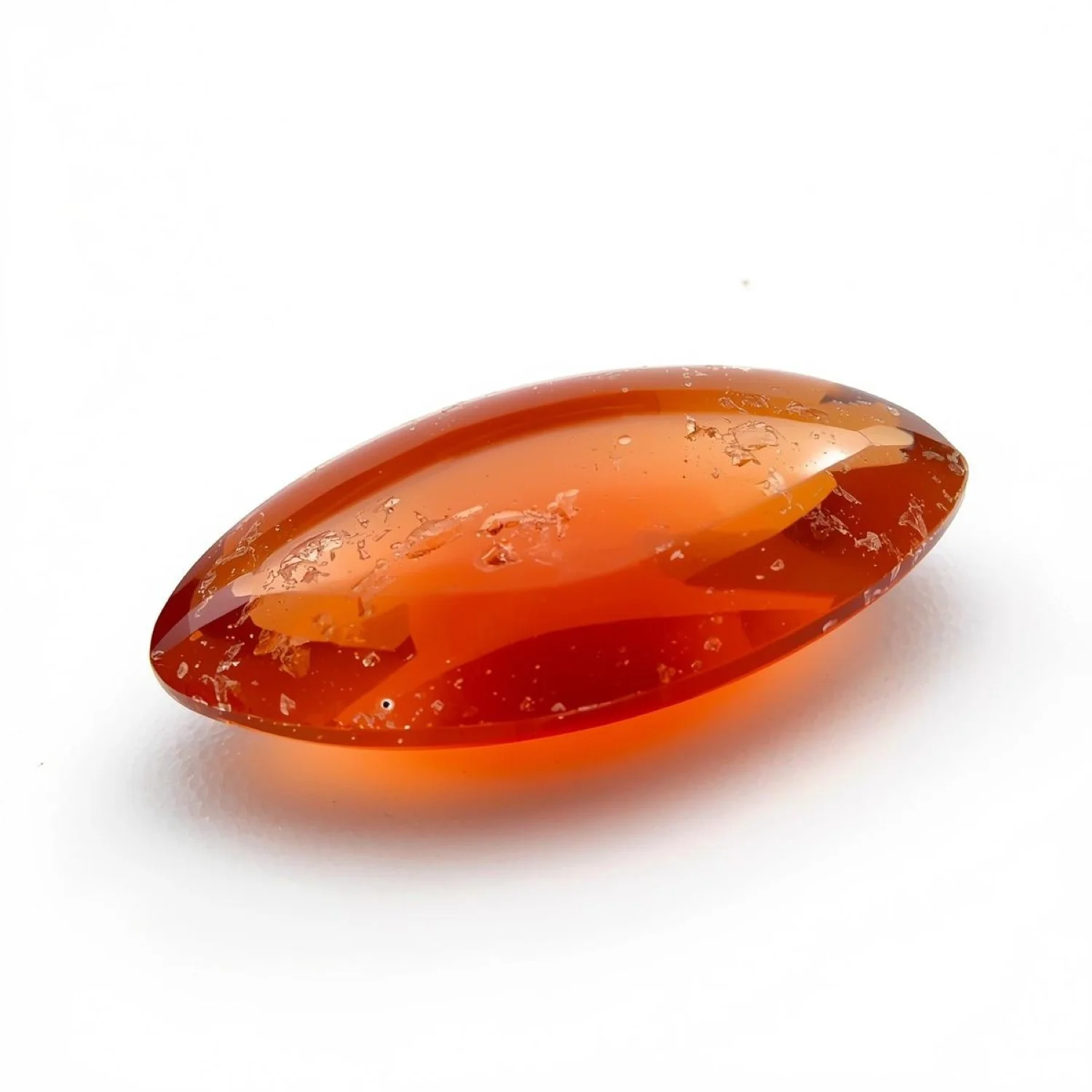 Carnelian 1PC Large 8x16 MM Marquise Cabochon Red Lustrous semi Precious Loose Gemstone