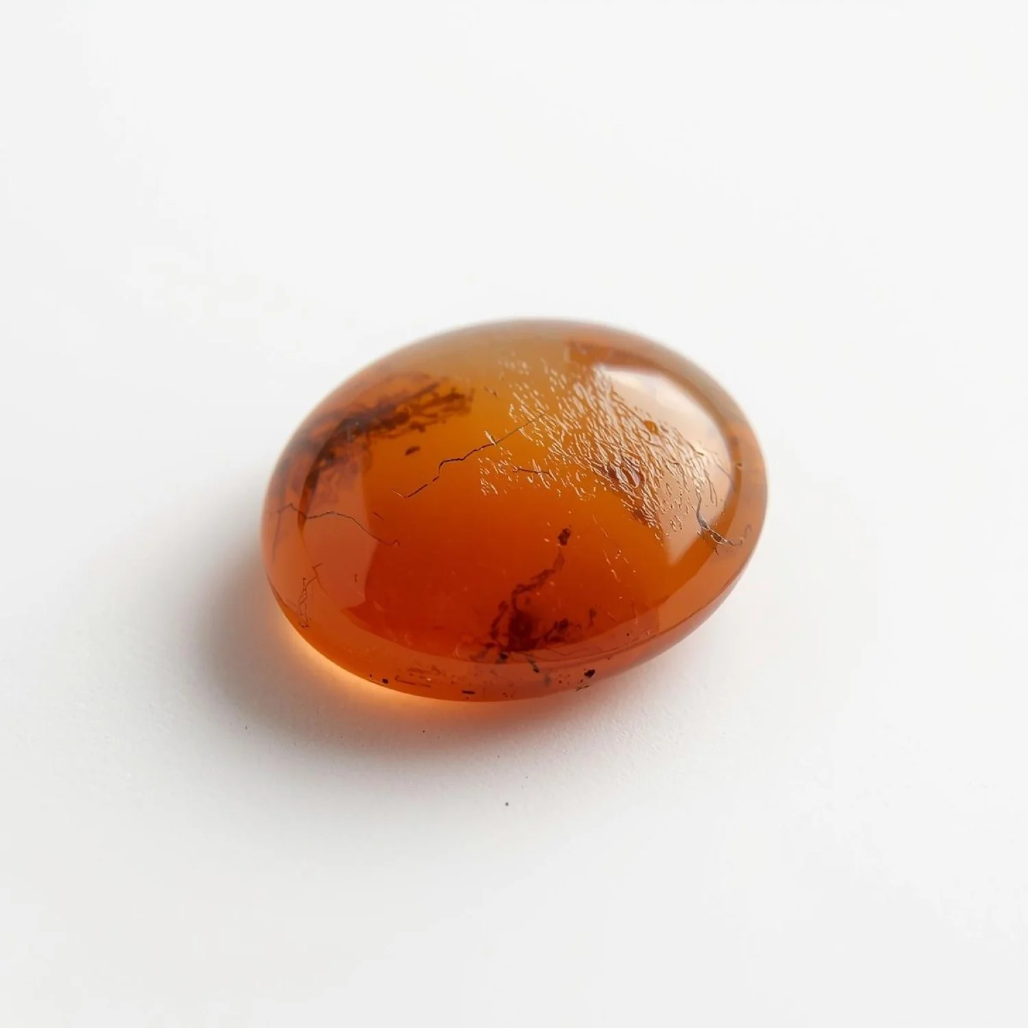 Carnelian 1PC Small 6x9 MM Oval Cabochon Red Natural semi Precious Semi Precious Gemstone