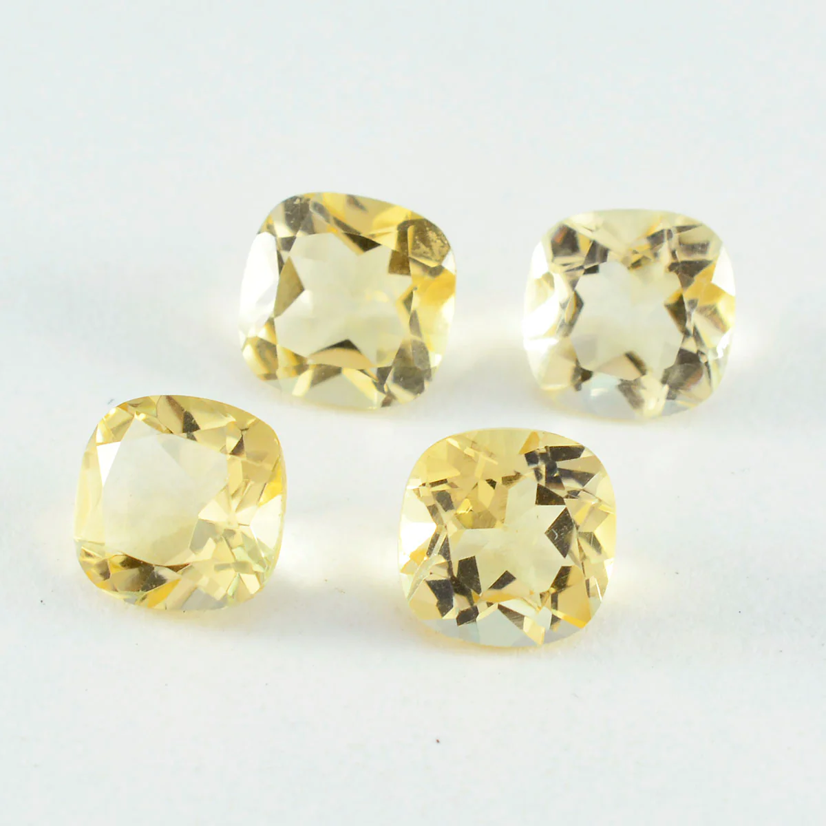 Citrine 1PC Large 10x12 MM Emerald Faceted Yellow Genuine Semi Precious Loose Gems - Image 3
