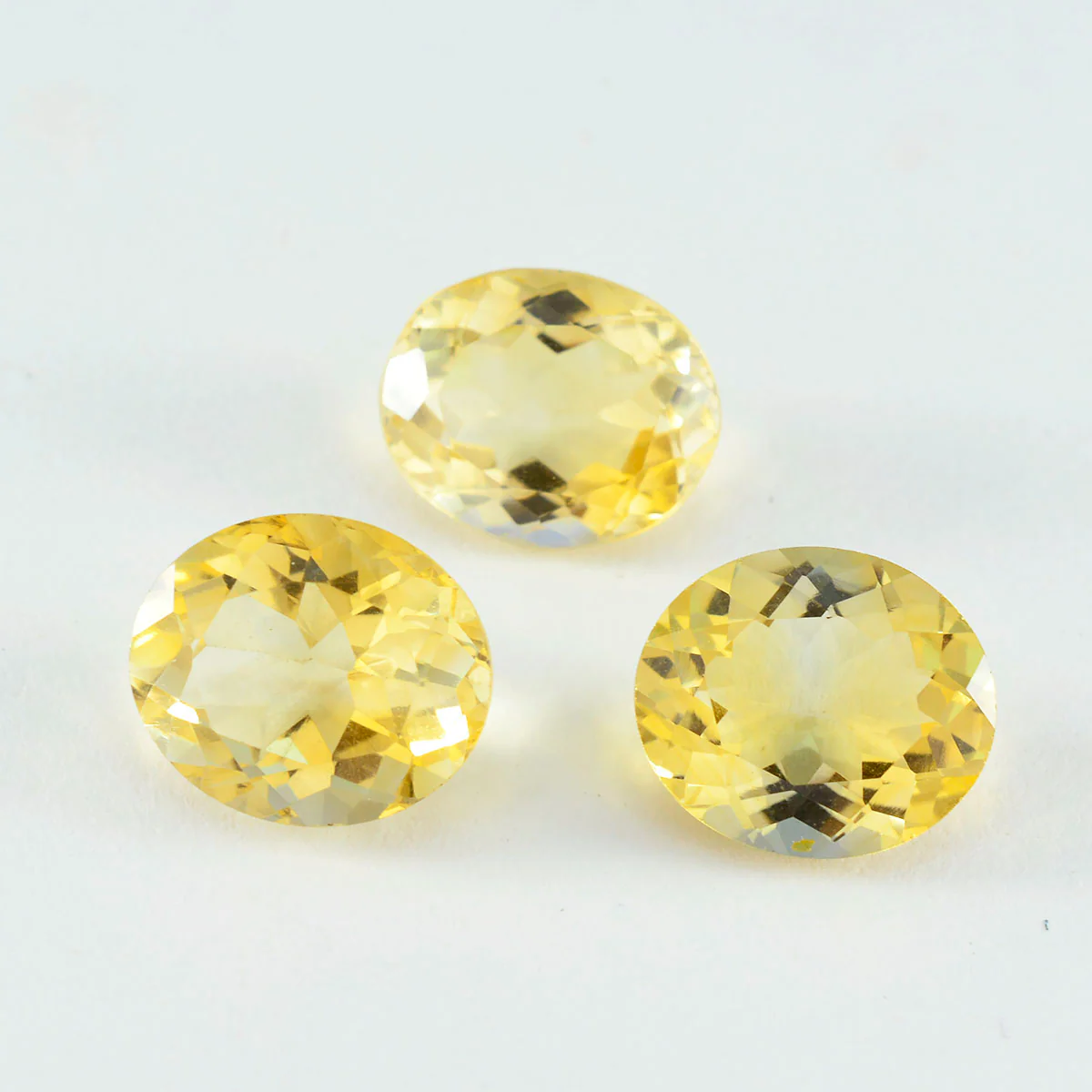 Citrine 1PC Medium 7x10 MM Oval Faceted Yellow Brilliant Semi Precious Loose Gems - Image 4