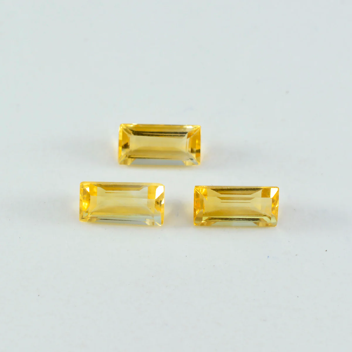 Citrine 1PC Small 6x12 MM Baguette Faceted Yellow Sparkling Semi Precious Loose Gemstone - Image 4