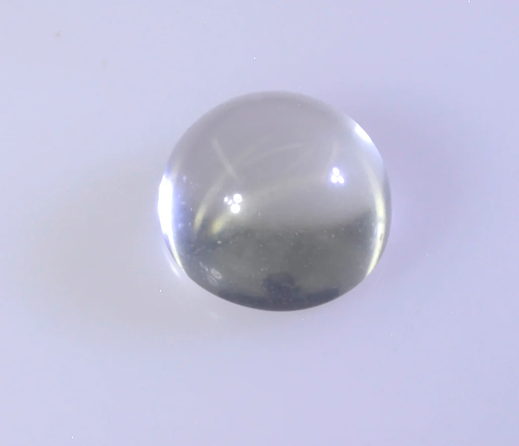 Crystal Quartz 1PC Large 11x11 MM Round Cabochon White High-Quality semi Precious Loose Gems - Image 4