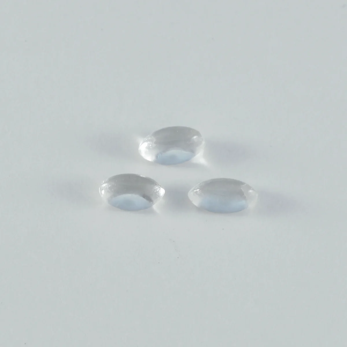 Crystal Quartz 1PC Small 5x10 MM Marquise Cabochon White Shine semi Precious Precious Gemstone