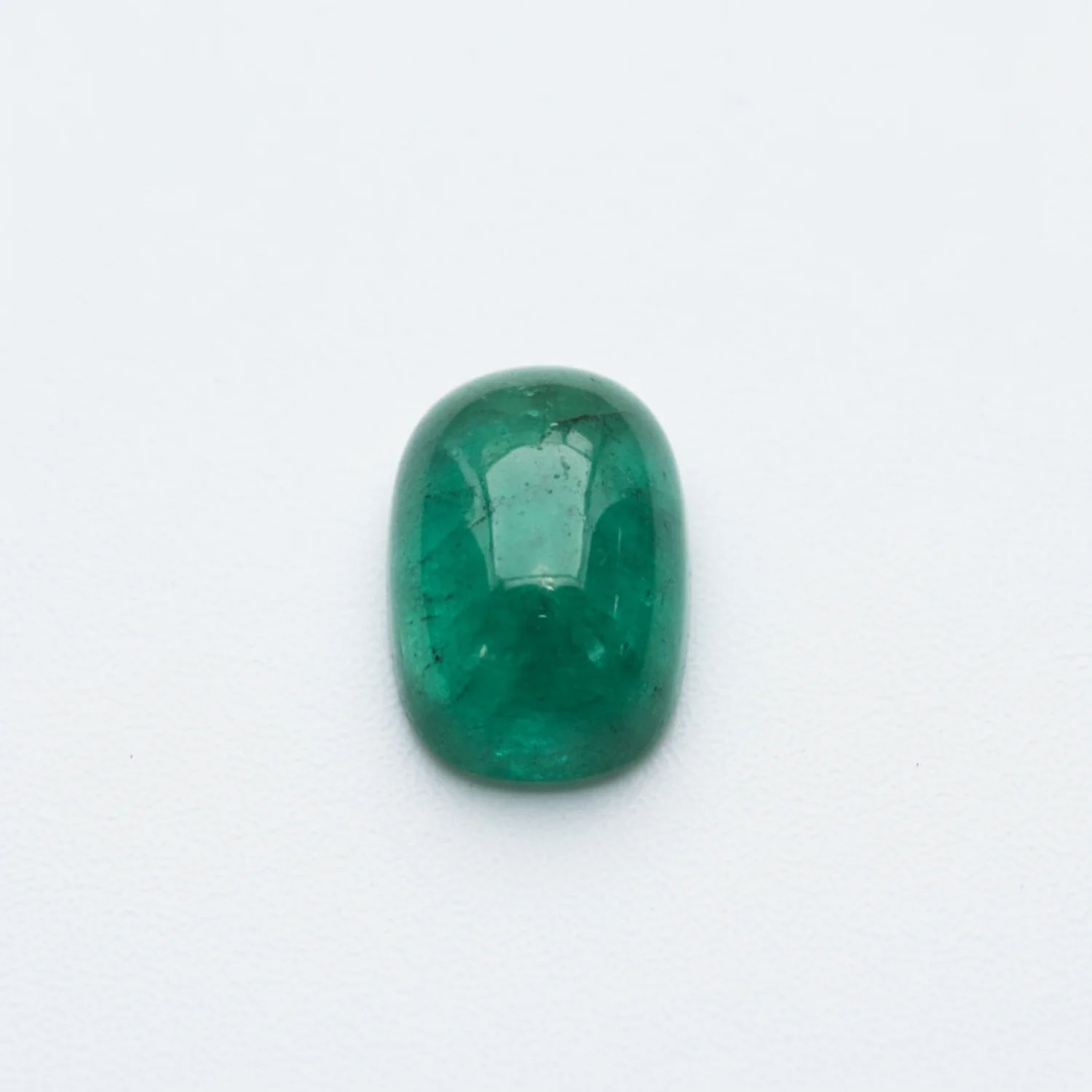 Emerald 1PC Medium 7x10 MM Emerald Cabochon Green Natural Precious Semi Precious Gemstone