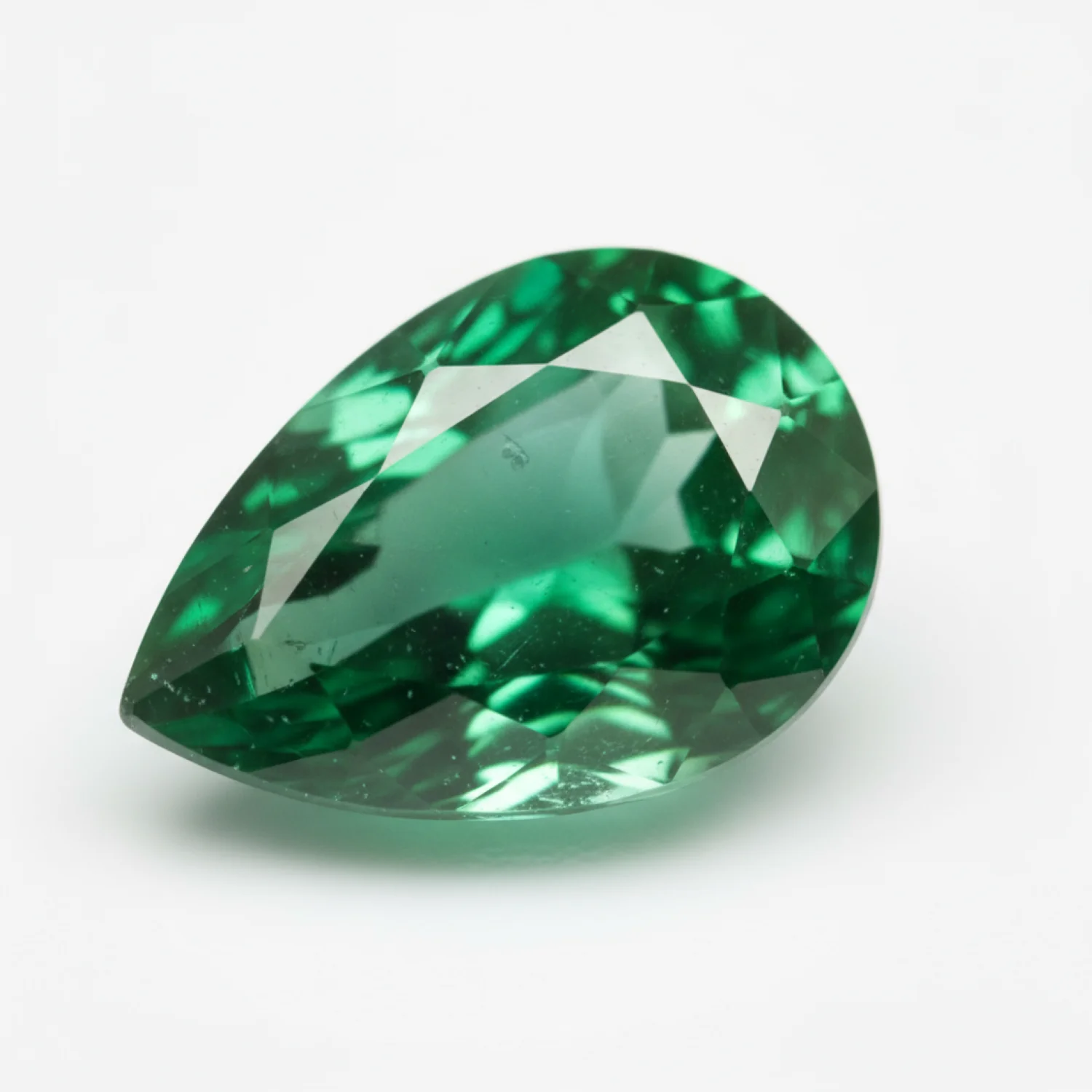 Emerald 1PC Small 6x9 MM Pear Faceted Green Superior Precious Loose Gemstone
