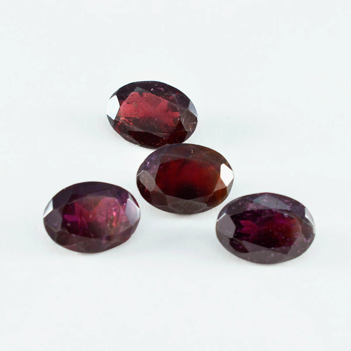 Garnet 1PC Chunky 15x20 MM Oval Faceted Red Pure Semi Precious Loose Gems - Image 2