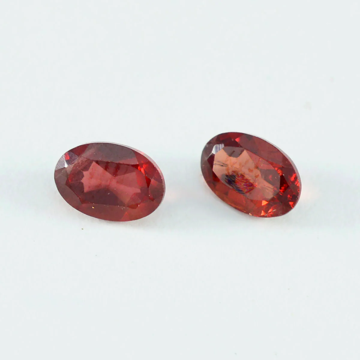 Garnet 1PC Small 6x9 MM Oval Faceted Red Polished Semi Precious Loose Gemstones - Image 4