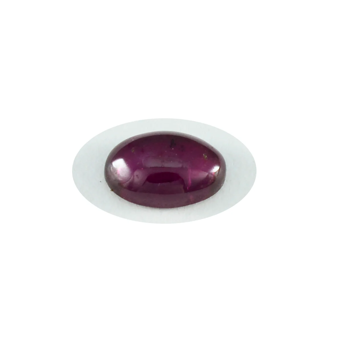 Garnet 1PC Small 7x9 MM Oval Cabochon Red Brilliant semi Precious Loose Gems - Image 2