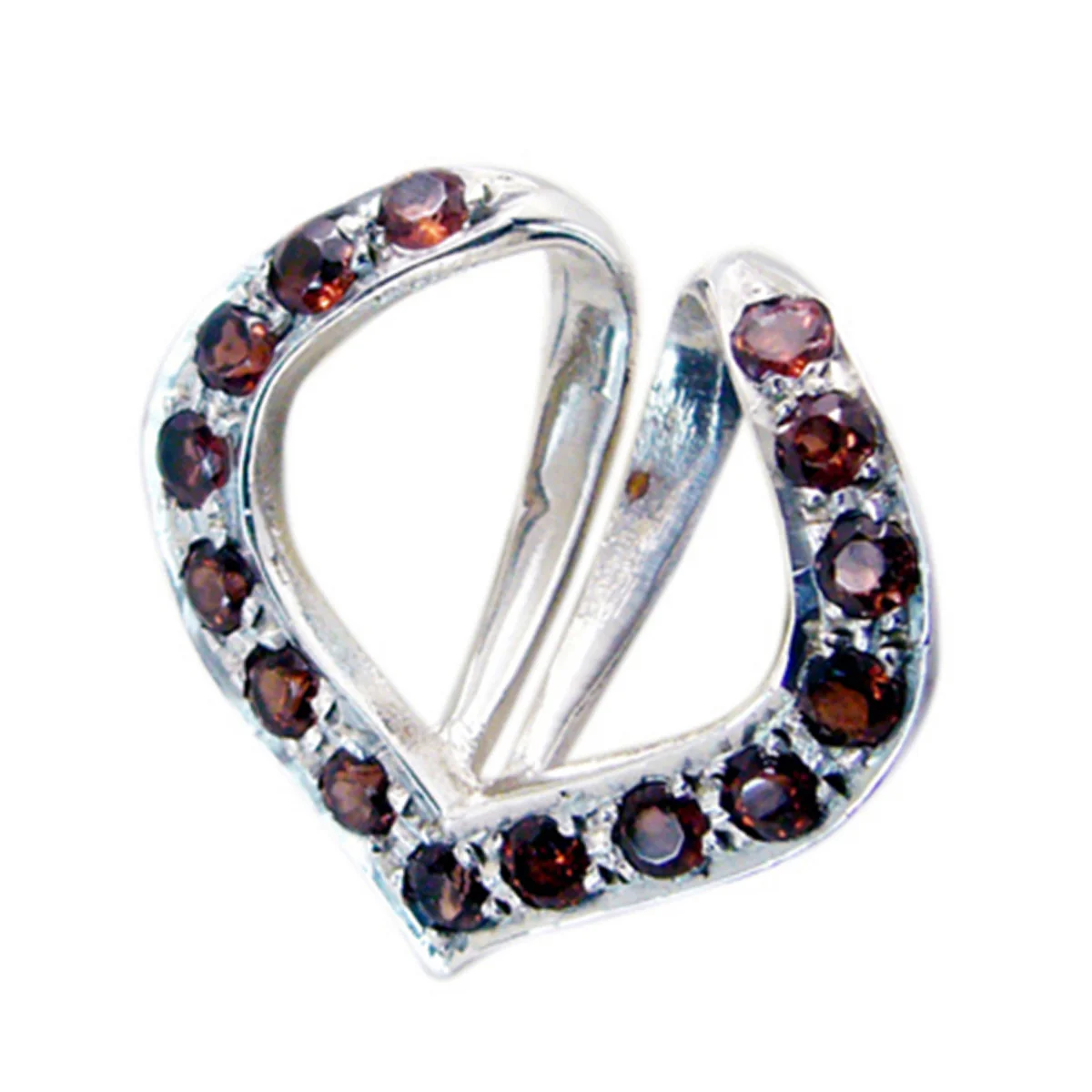 Garnet Classic African Sterling Silver multiple Lourdes Fairytale Red Pendant Jewellery - Image 3