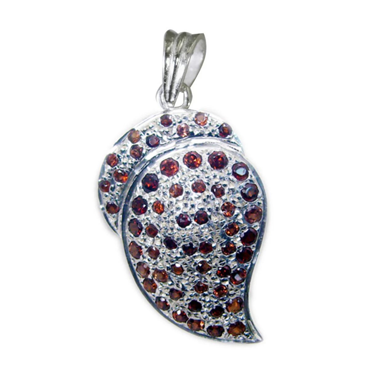 Garnet Classic Australian 925 Silver multiple Natalie Fairytale Red Pendant Jewelry - Image 2