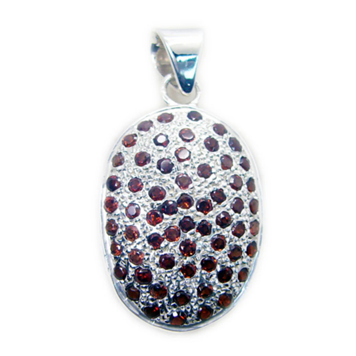 Garnet Tiny Australian 92.5 Silver multiple Sofía Romantic Red Pendant Jewellery - Image 2