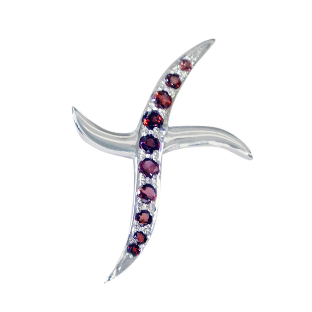Garnet Whisper-thin Russian 925 Silver multiple Layla Armor Red Pendant Jewelry - Image 3