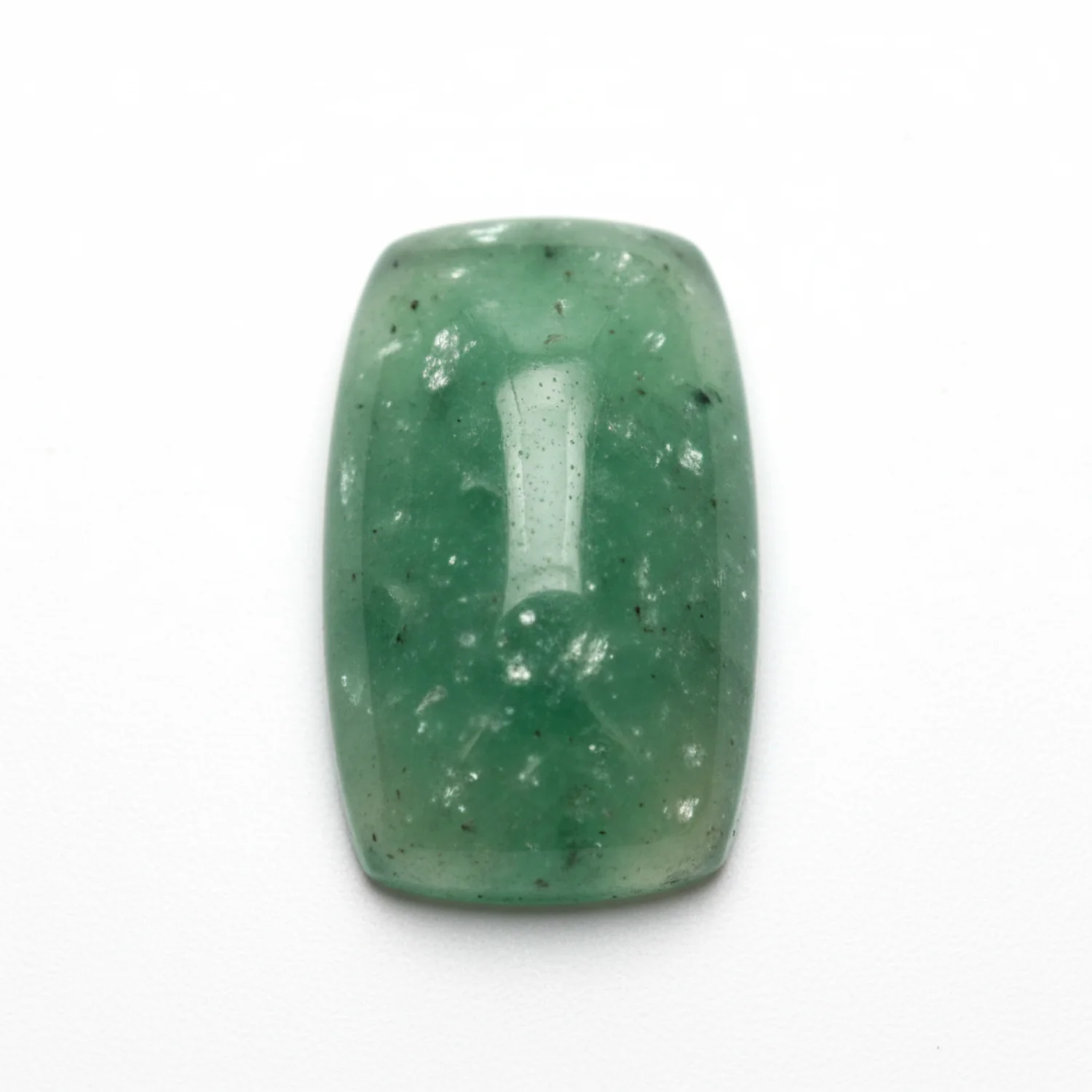 Green Aventurine 1PC Medium 7x10 MM Emerald Cabochon Green Splendid semi Precious Loose Gemstone