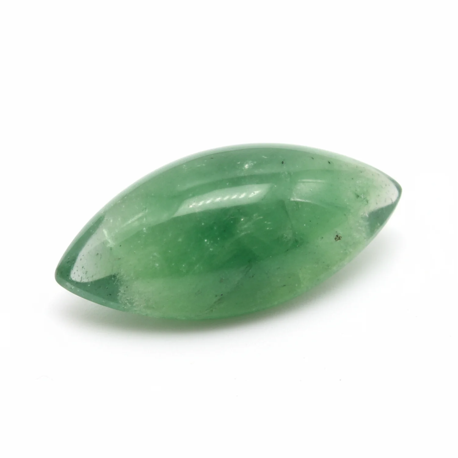 Green Aventurine 1PC Small 5x10 MM Marquise Cabochon Green Sparkling semi Precious Semi Precious Gemstone