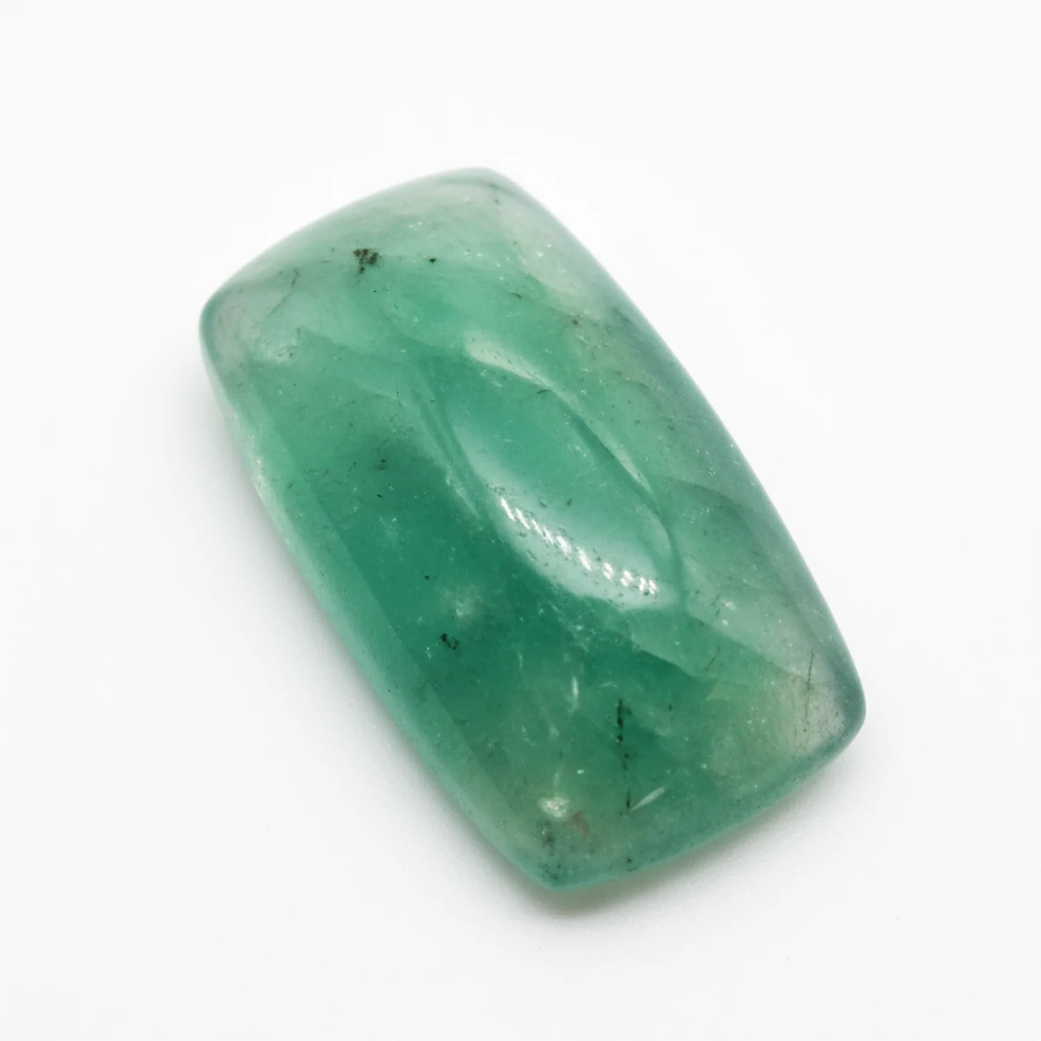 Green Aventurine 1PC Small 6x8 MM Emerald Cabochon Green Brilliant semi Precious Precious Gemstone - Image 2