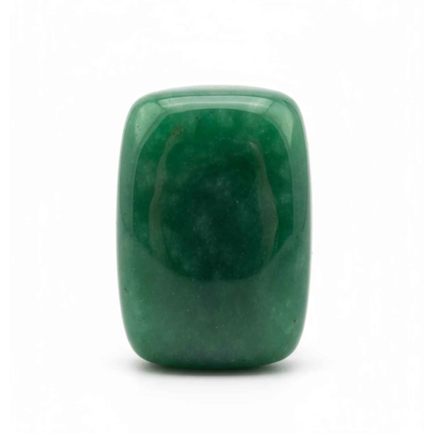 Green Jade 1PC Medium 7x10 MM Emerald Cabochon Green Brilliant semi Precious Loose Gems - Image 2
