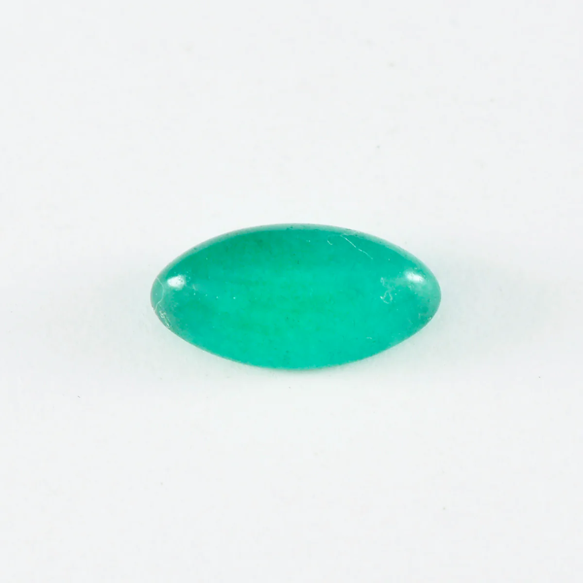 Green Onyx 1PC Small 6x12 MM Marquise  Cabochon Green Fiery semi Precious Semi Precious Gemstone - Image 3