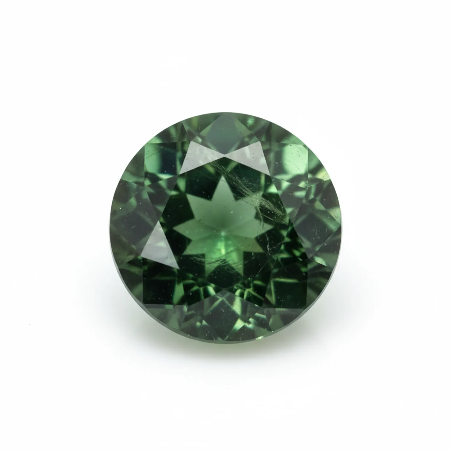 Green Tourmaline 10PC Tiny 4x4 MM Round Faceted Green Brilliant Semi Precious Loose Gems