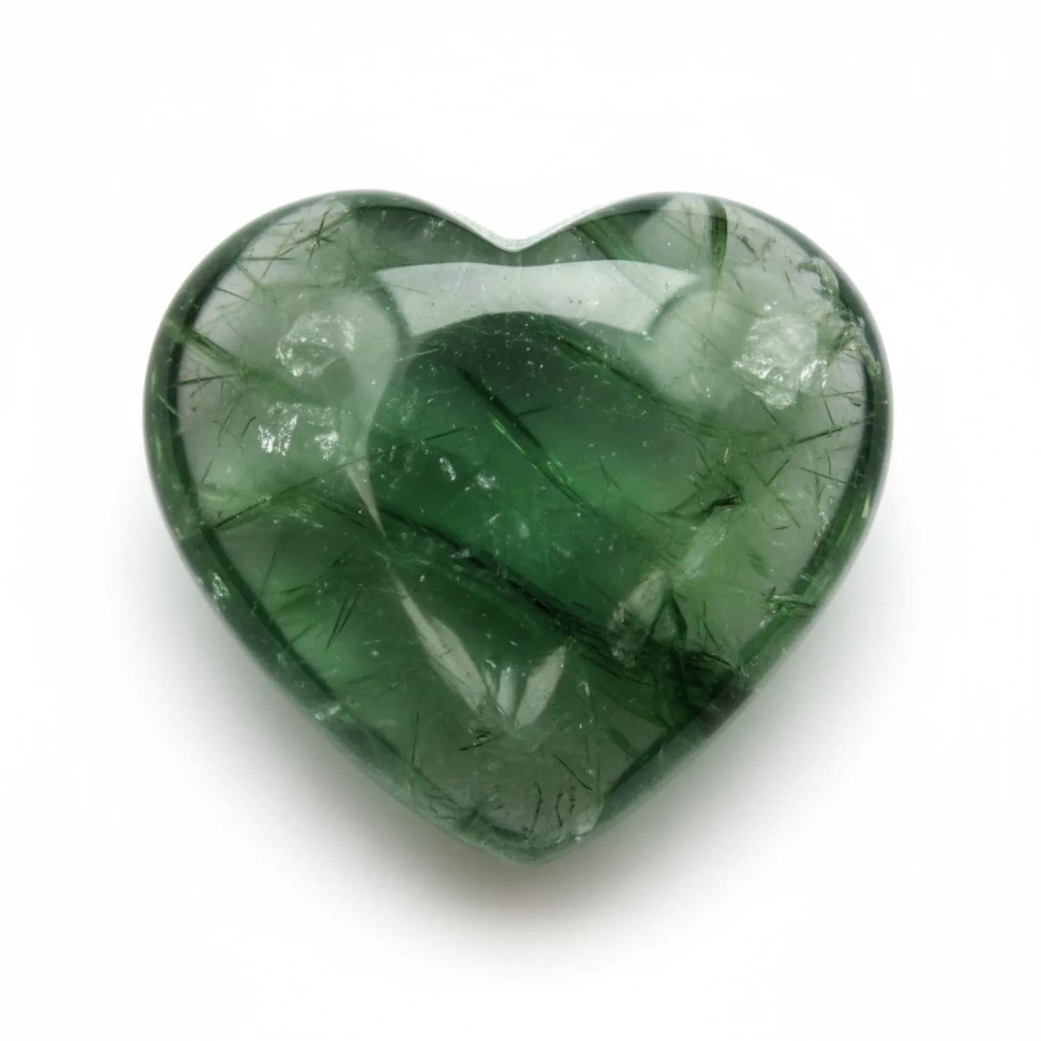 Green Tourmaline 10PC Tiny 5x5 MM Heart Cabochon Green High-Quality semi Precious Precious Gemstone - Image 2