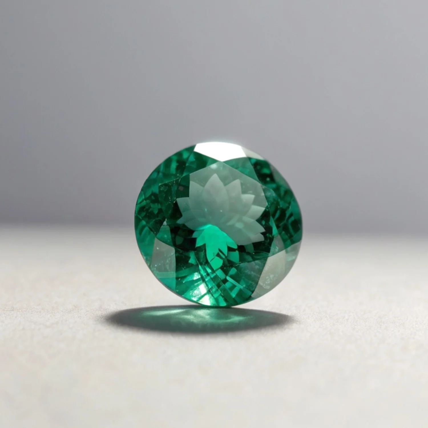 Green Tourmaline 1PC Tiny 6x6 MM Round Faceted Green Polished Semi Precious Loose Gemstones