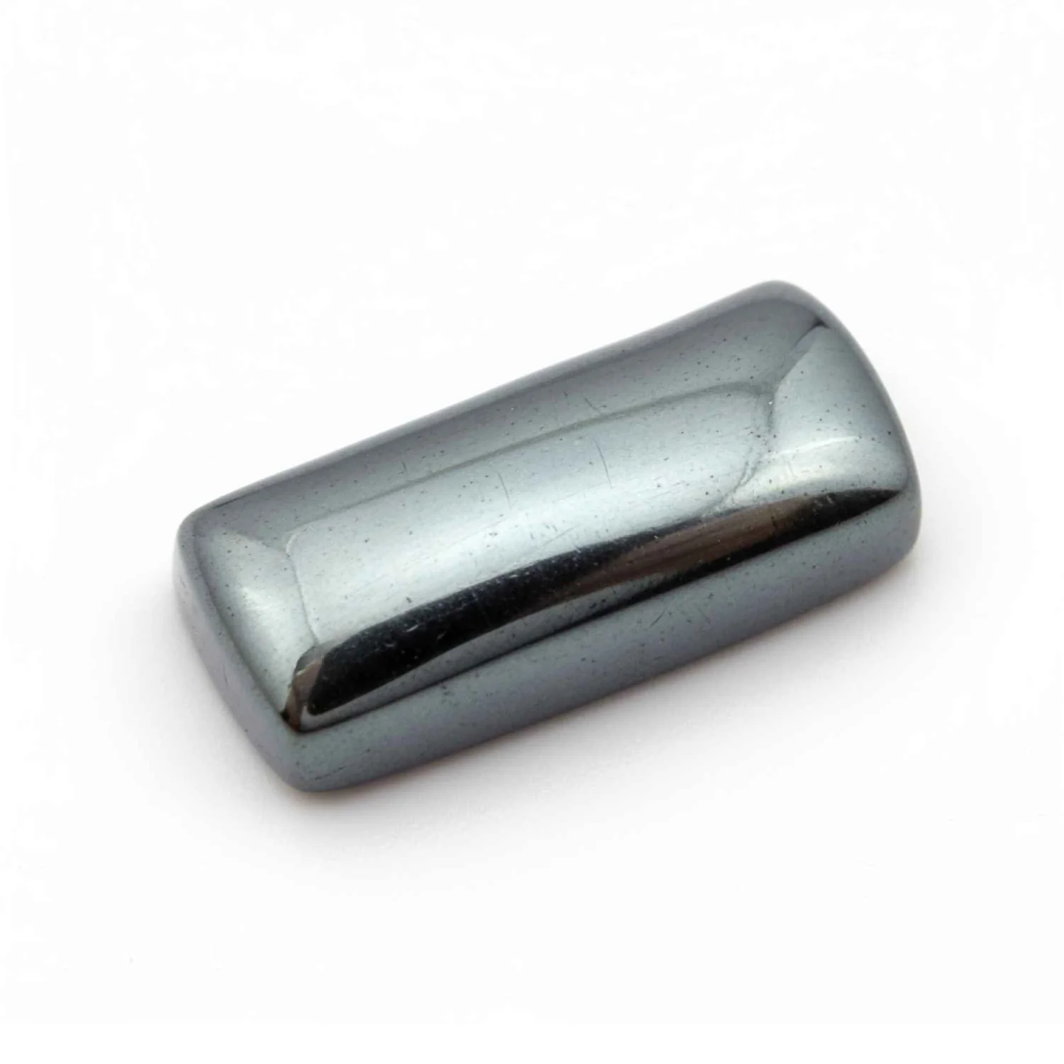 Hematite (Gunmetal) 10PC Tiny 4x8 MM Baguette Cabochon Gray Superior semi Precious Loose Gemstone - Image 2