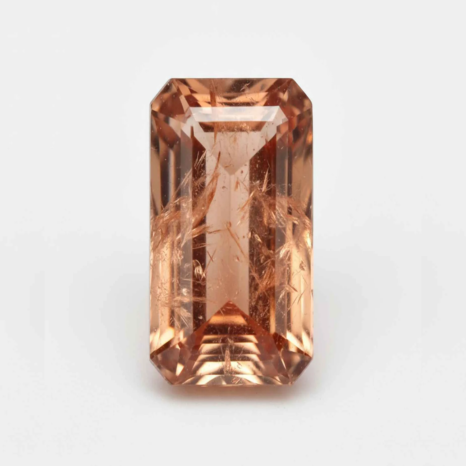 Hessonite Garnet (Gomed) 10PC Tiny 2x4 MM Baguette Faceted Red Pure Precious Loose Gems - Image 2