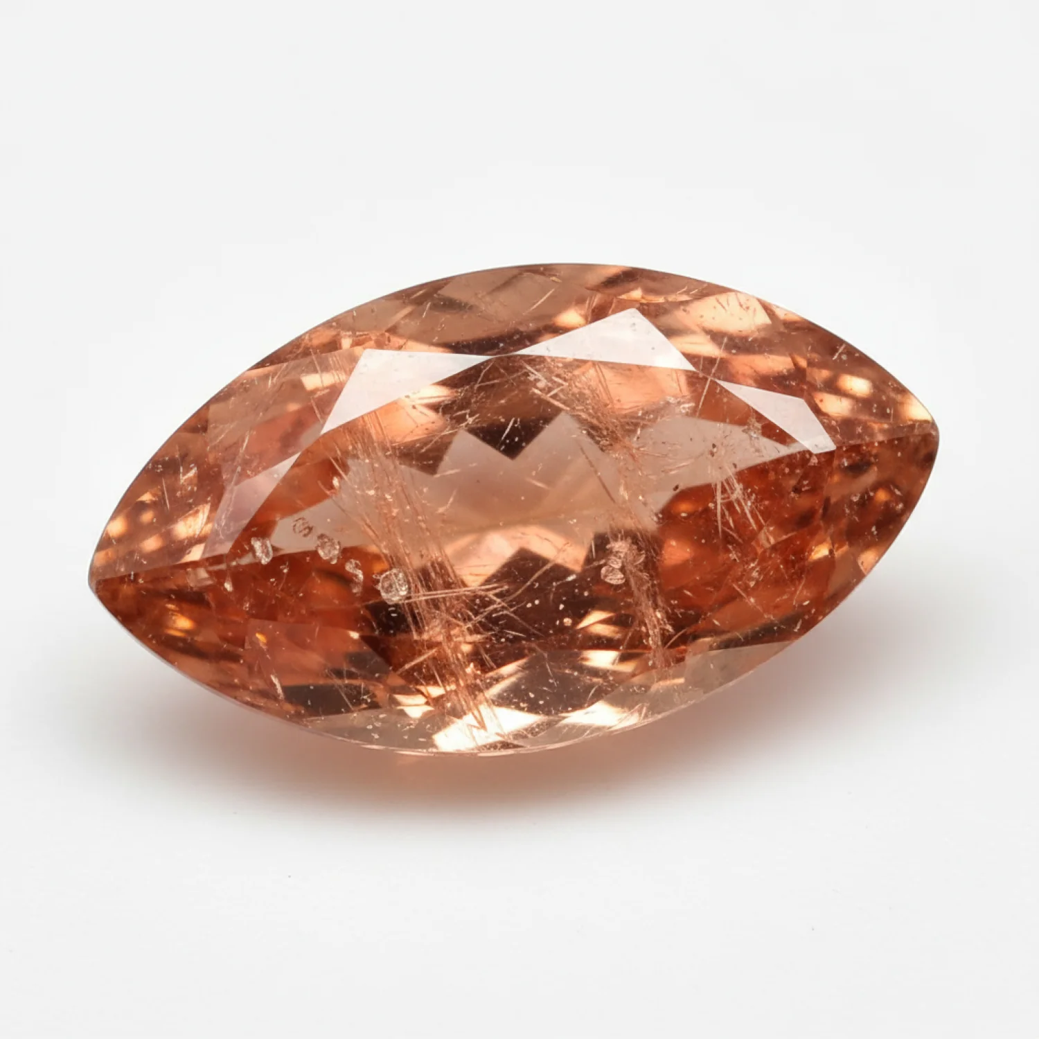 Hessonite Garnet (Gomed) 1PC Tiny 3x6 MM Marquise Faceted Red High-Quality Precious Loose Gems - Image 2