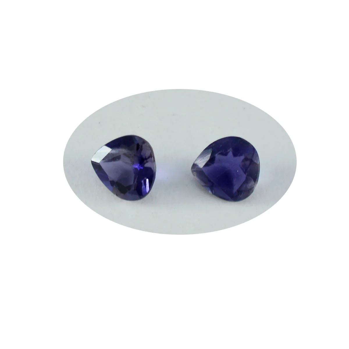 Iolite 1PC Large 12x12 MM Heart Faceted Blue High-Quality Semi Precious Loose Gems - Image 3
