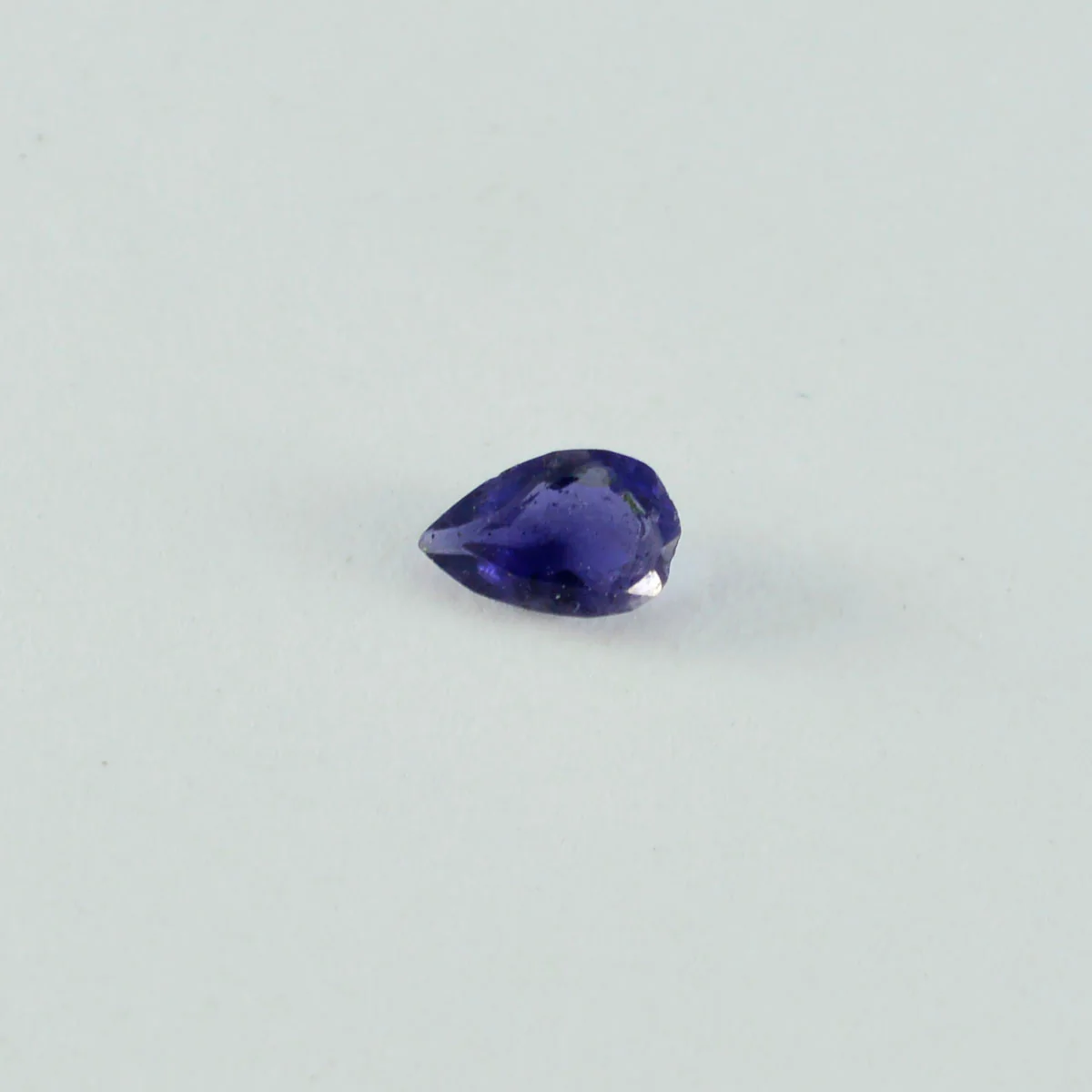 Iolite 1PC Medium 8x10 MM Pear Faceted Blue Shine Semi Precious Loose Gemstones - Image 4