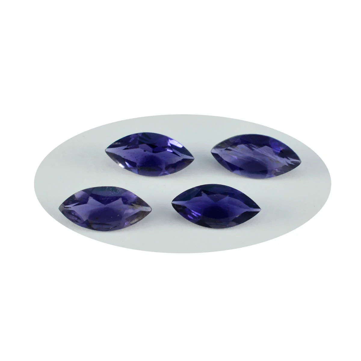 Iolite 1PC Tiny 4x8 MM Marquise Faceted Blue Luster Semi Precious Loose Gemstones - Image 3