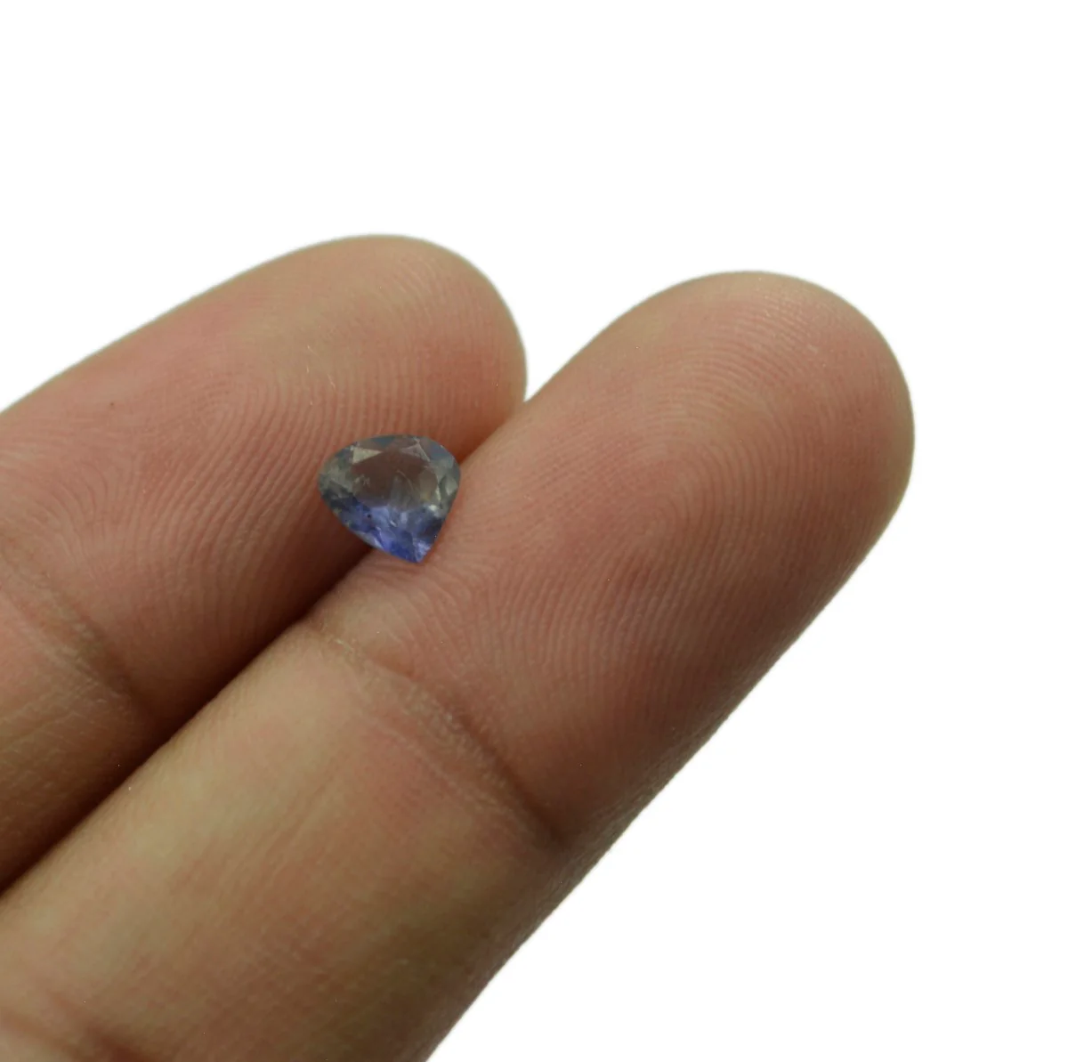 Iolite 1PC Tiny 6x6 MM Heart Faceted Blue Polished Semi Precious Loose Gemstones - Image 4