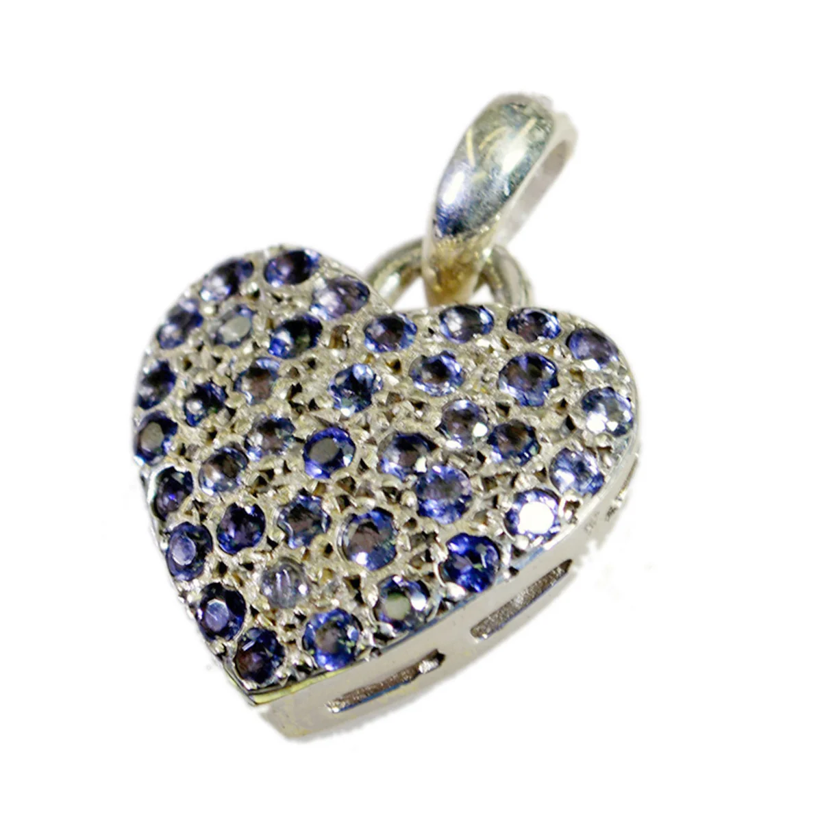 Iolite Dainty African Sterling Silver multiple María Armor Blue Pendant Jewellery - Image 3