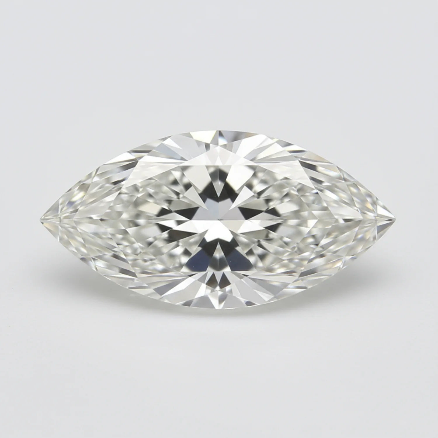 Lab Grown Diamond 1PC Small 5x10 MM Marquise Faceted White Pure Man Made Loose Gems - Image 2