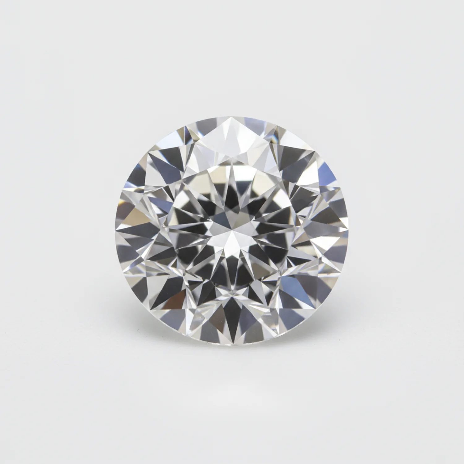 Lab Grown Diamond 1PC Tiny 6x6 MM Round Faceted White Polished Man Made Loose Gems - Image 2