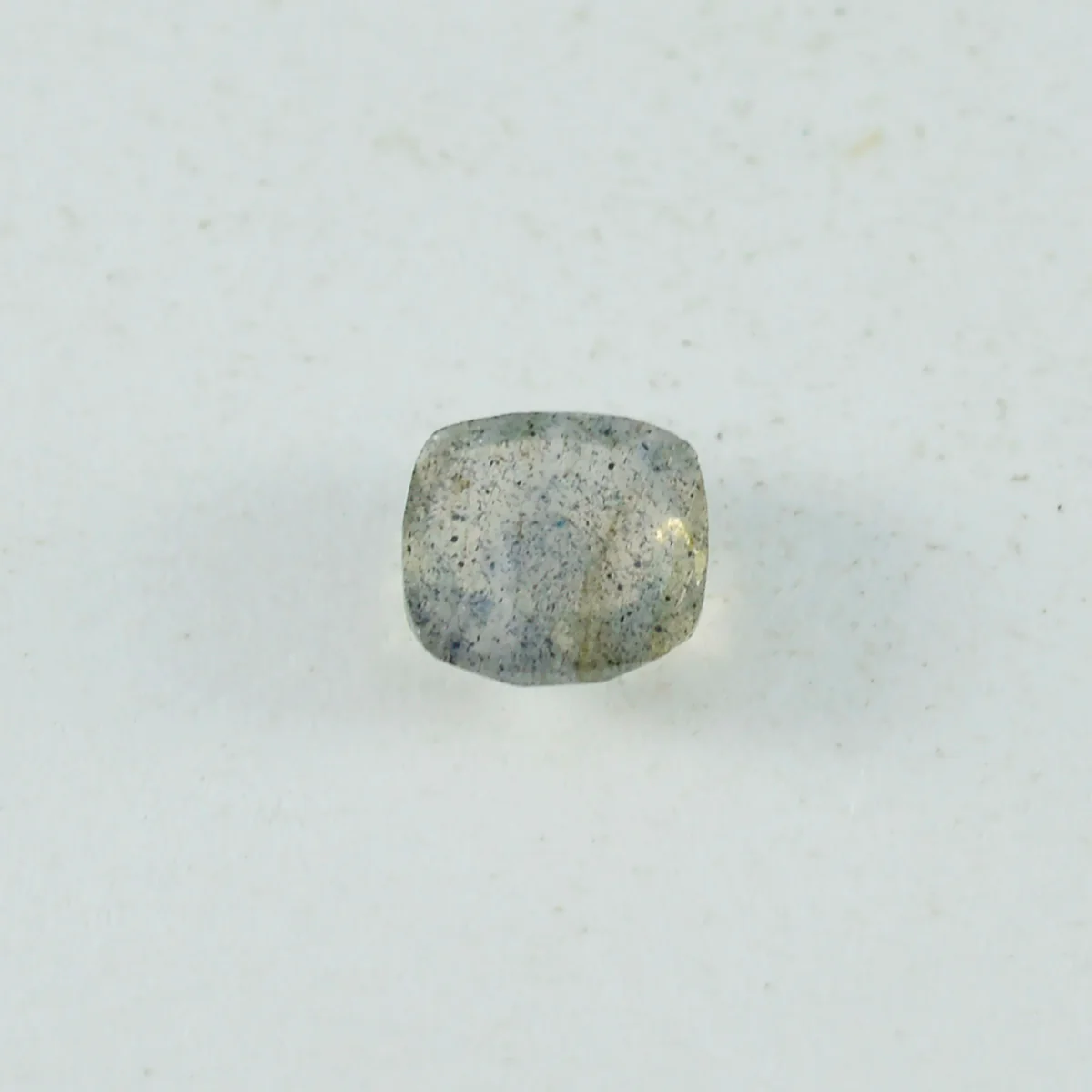 Labradorite 1PC Chunky 13x13 MM Cushion Faceted Gray Natural Semi Precious Gems - Image 2